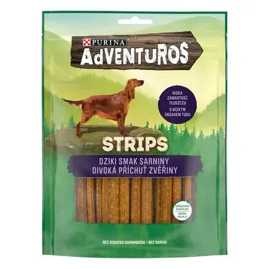 ADVENTUROS Strips s príchuťou zveriny