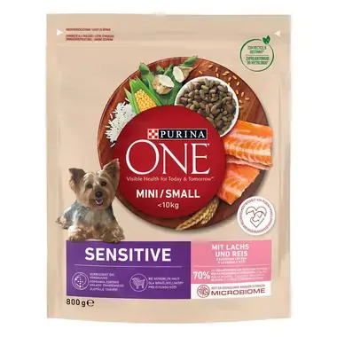 ONE MINI Sensitive Dog s lososom