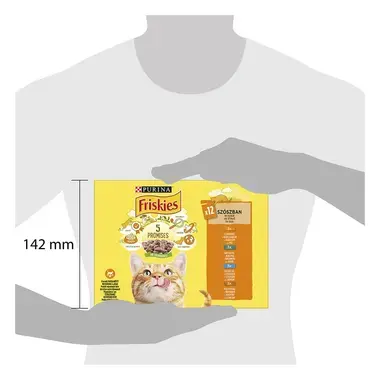 FRISKIES Multipack kura/kačica/losos/morka