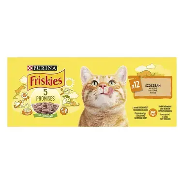 FRISKIES Multipack kura/kačica/losos/morka