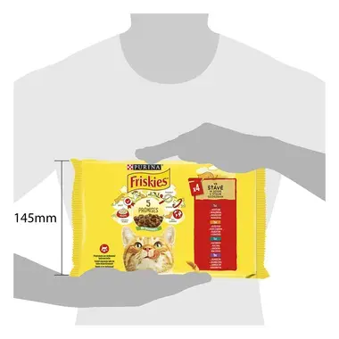 FRISKIES Multipack kura/hovädzie/jahňacie/kačica
