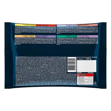 GOURMET PERLE Duo Multipack kura s hovädzim/morka s jahňacim/teľacie s kačicou/kralik so zverinou