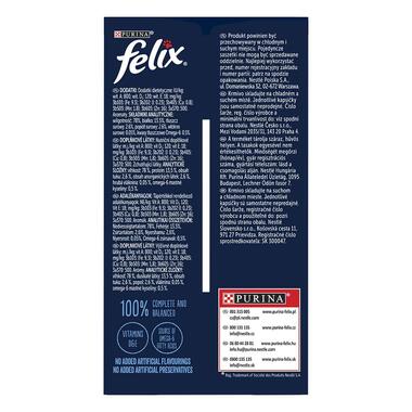 FELIX Tasty Shreds Multipack hovädzie/kura/kačica/morka v šťave 12x80g