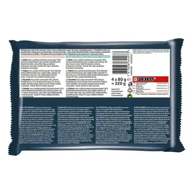 FELIX Tasty Shreds Multipack losos/tuniak v šťave 4x80g