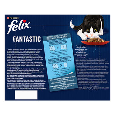 FELIX Fantastic Multipack kura/hovädzie/králik/jahňacie v želé 24x85g