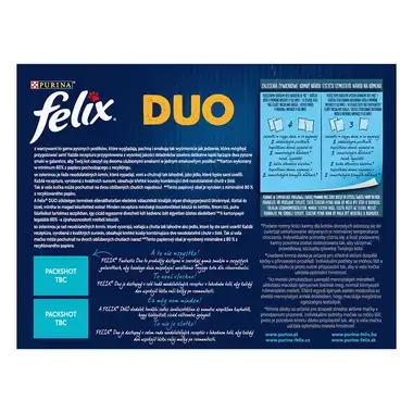 FELIX Fantastic Duo Multipack Lahodný výber v želé so zeleninou 12x85g