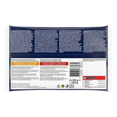 FELIX Fantastic Multipack hovädzie/kura v želé 4x85g