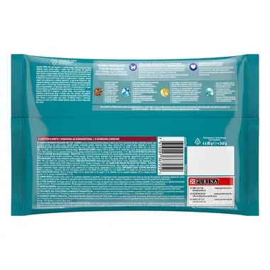 PURINA ONE Multipack SENIOR 7+ mini filetky s hovädzím a mrkvou v šťave
