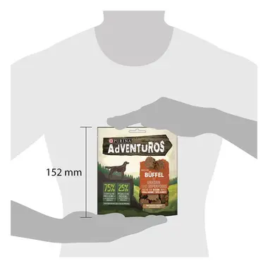 ADVENTUROS s príchuťou bizóna a brusnicovou šťavou