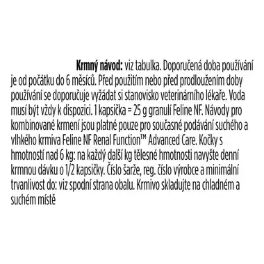 PURINA® PRO PLAN® VETERINARY DIETS NF RENAL FUNCTION™ Advanced Care s kuraťom