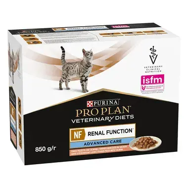 PURINA® PRO PLAN® VETERINARY DIETS NF RENAL FUNCTION™ Advanced Care s lososom