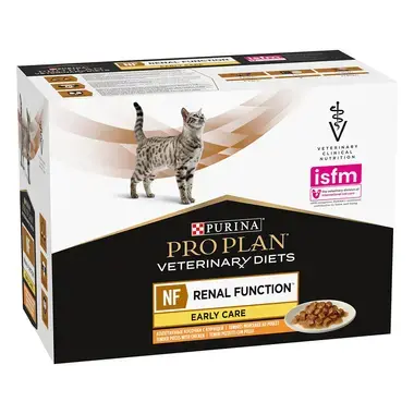PURINA® PRO PLAN® VETERINARY DIETS NF RENAL FUNCTION™ Early Care s kuraťom