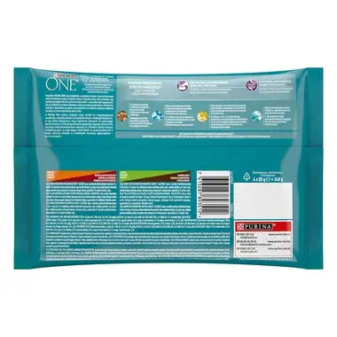 PURINA ONE Multipack DIFFICULT APPETITE mini filetky s kuraťom a mrkvou