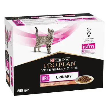 PURINA® PRO PLAN® VETERINARY DIETS UR St/Ox Urinary™ s lososom