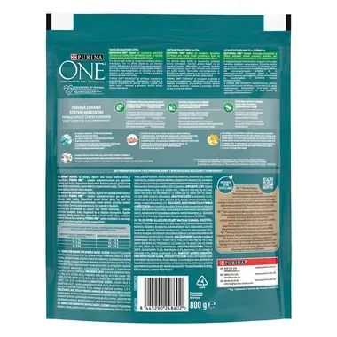 Purina ONE Indoor s morkou a celozrnnými obilninami