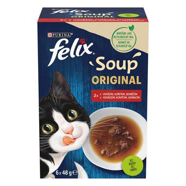FELIX Soup polievky s hovädzím, kuraťom a jahňacím