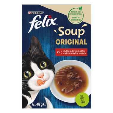 FELIX Soup polievky s hovädzím, kuraťom a jahňacím