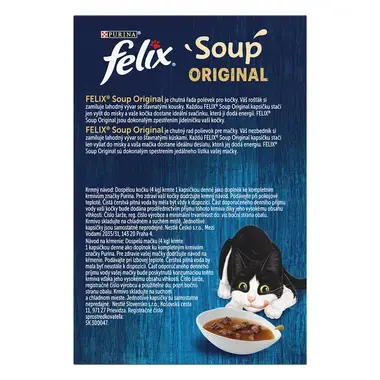 FELIX Soup polievky s hovädzím, kuraťom a jahňacím