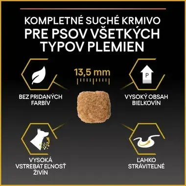 PRO PLAN ALL SIZES ADULT LIGHT STERILISED granule pre psov s kuraťom