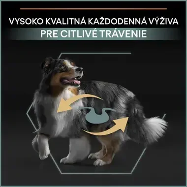 PRO PLAN MEDIUM ADULT SENSITIVE DIGESTION granule pre psov s jahňacím