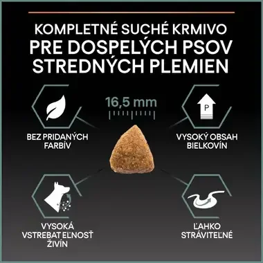 PRO PLAN MEDIUM ADULT SENSITIVE DIGESTION granule pre psov s jahňacím