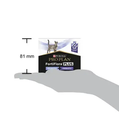 PURINA® PRO PLAN® FortiFlora® PLUS kombinácia probiotík a prebiotík pre mačky