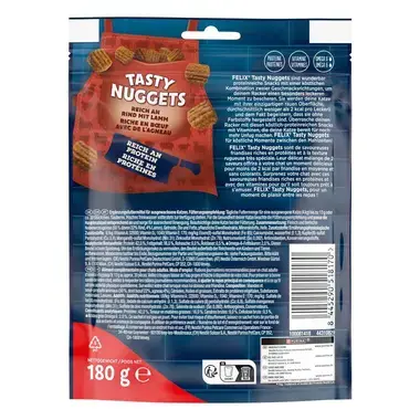 FELIX Tasty Nuggets bohaté na hovädzie, s jahňacím 180 g