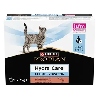 PURINA® PRO PLAN® HYDRA CARE doplnok pre mačky, s príchuťou lososa