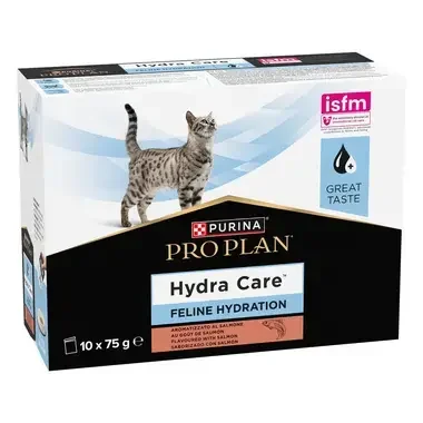 PURINA® PRO PLAN® HYDRA CARE doplnok pre mačky, s príchuťou lososa