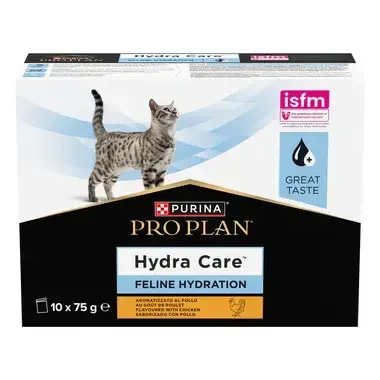 PURINA® PRO PLAN® HYDRA CARE doplnok pre mačky, s príchuťou kuraťa