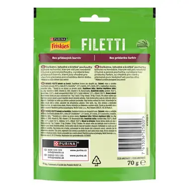 FRISKIES Filetti s hovädzím