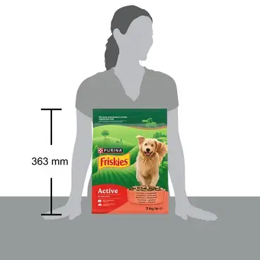 Friskies® Active s hovädzím a zeleninou