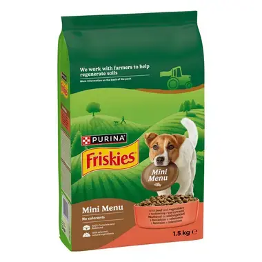 Friskies® Mini Menu s hovädzím a zeleninou
