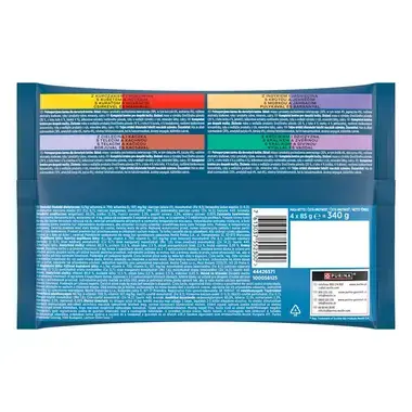 Gourmet Perle DUO kapsičky pre mačky kura a hovädzie, morka a jahňacie, teľacie a kačica, králik a divina