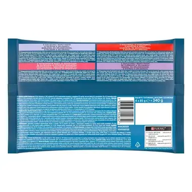 Gourmet Perle kapsičky pre mačky teľacie, divina, hovädzie, pstruh v šťave