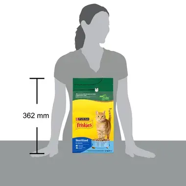 Friskies Sterilised granuly pre mačky losos 