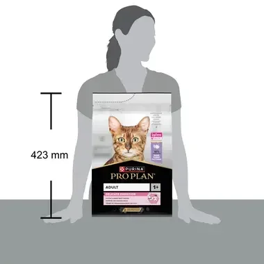 PRO PLAN CAT ADULT DELICATE DIGESTION suché krmivo pre mačky s morkou