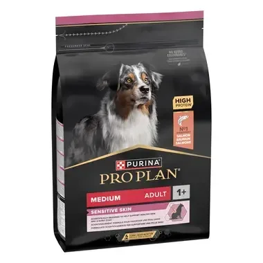 PRO PLAN MEDIUM ADULT SENSITIVE SKIN granule pre psov s lososom