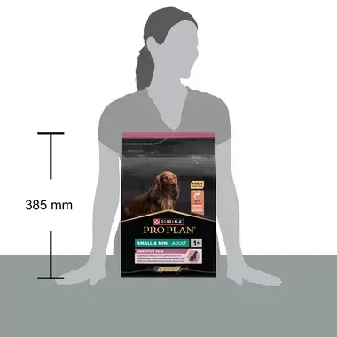 PRO PLAN SMALL & MINI ADULT SENSITIVE SKIN granule pre psov s lososom