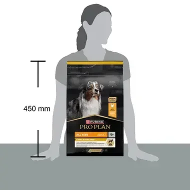 PRO PLAN ALL SIZES ADULT LIGHT STERILISED granule pre psov s kuraťom