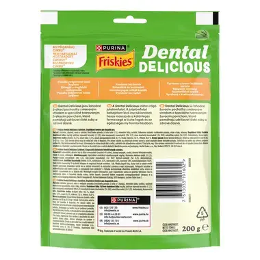 Friskies Dental Delicious maškrty pre psov M