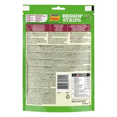 Friskies Beggin Strips maškrty pre psov slanina