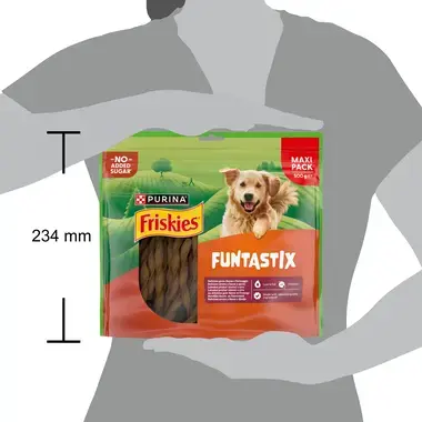 Friskies Funtastix maškrty pre psov