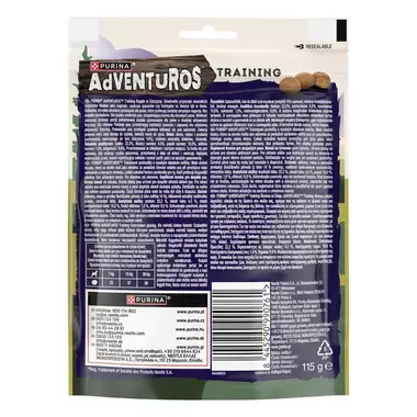 Adventuros tréningové pochúťky pre psov zverina