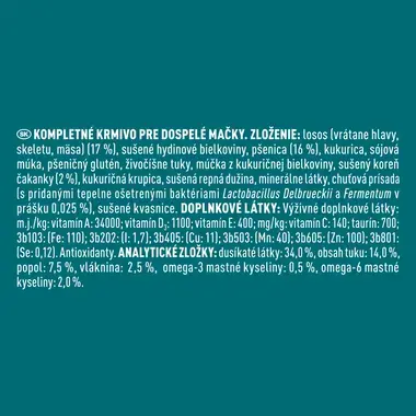 Purina ONE Bifensis Adult granuly pre mačky losos