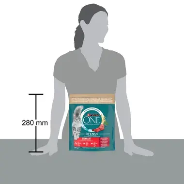 Purina ONE Bifensis Sterilised granuly pre mačky hovädzie