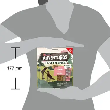 Adventuros tréningové pochúťky pre psov losos
