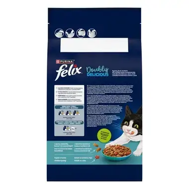 Balenie krmiva Felix® Doubly Delicious 1,4 kg zadná strana
