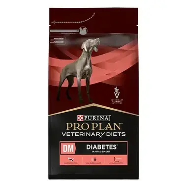 PURINA® PRO PLAN® VETERINARY DIETS DM Diabetes Management - predná strana