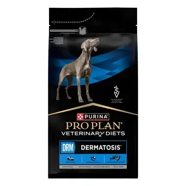 PURINA® PRO PLAN® VETERINARY DIETS DRM Dermatosis - predná strana